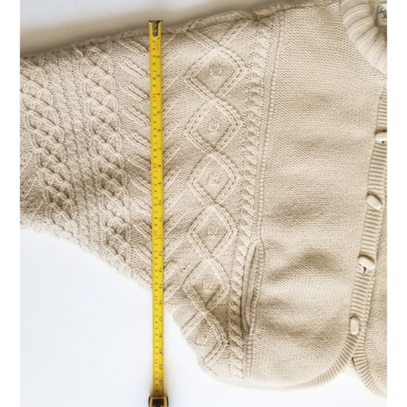 VINTAGE Chunky cable knit jacket - Picture 12 of 12